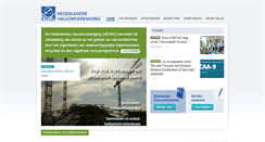 Desktop Screenshot of nevac.nl